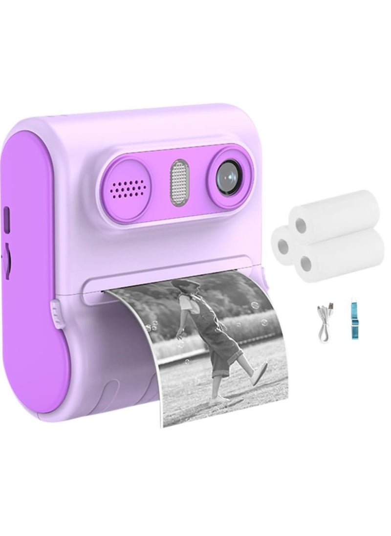 Kids Instant Print Camera | 1080P HD Video Camera for Toddlers | 2.4