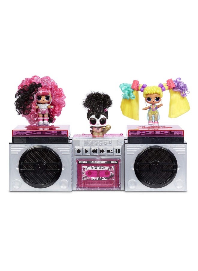 Lol Surprise Remix Pets 9 Surprises Real Hair Includes Music Cassette Tape With Surprise Song Lyrics Accessories Dolls