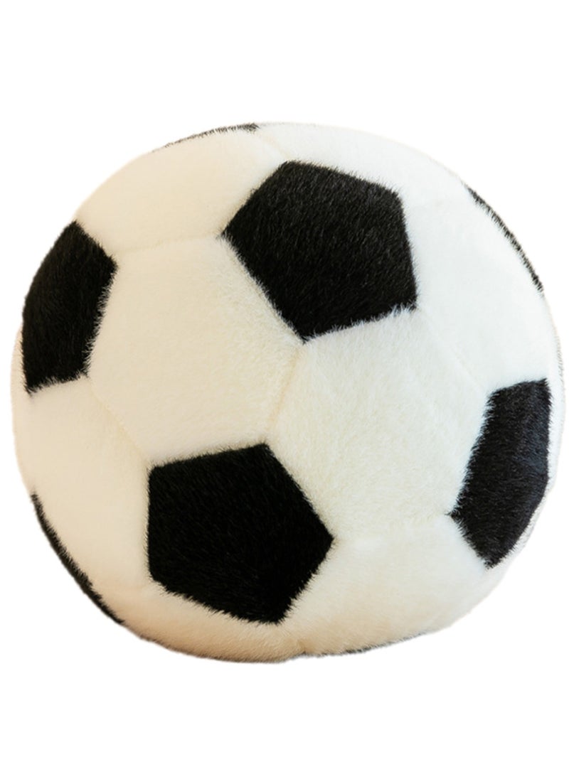 25 CM Football Shape Plush Toy Soft Stuffed Cute Doll For Girls And Boys All Ages Gift（Style B）