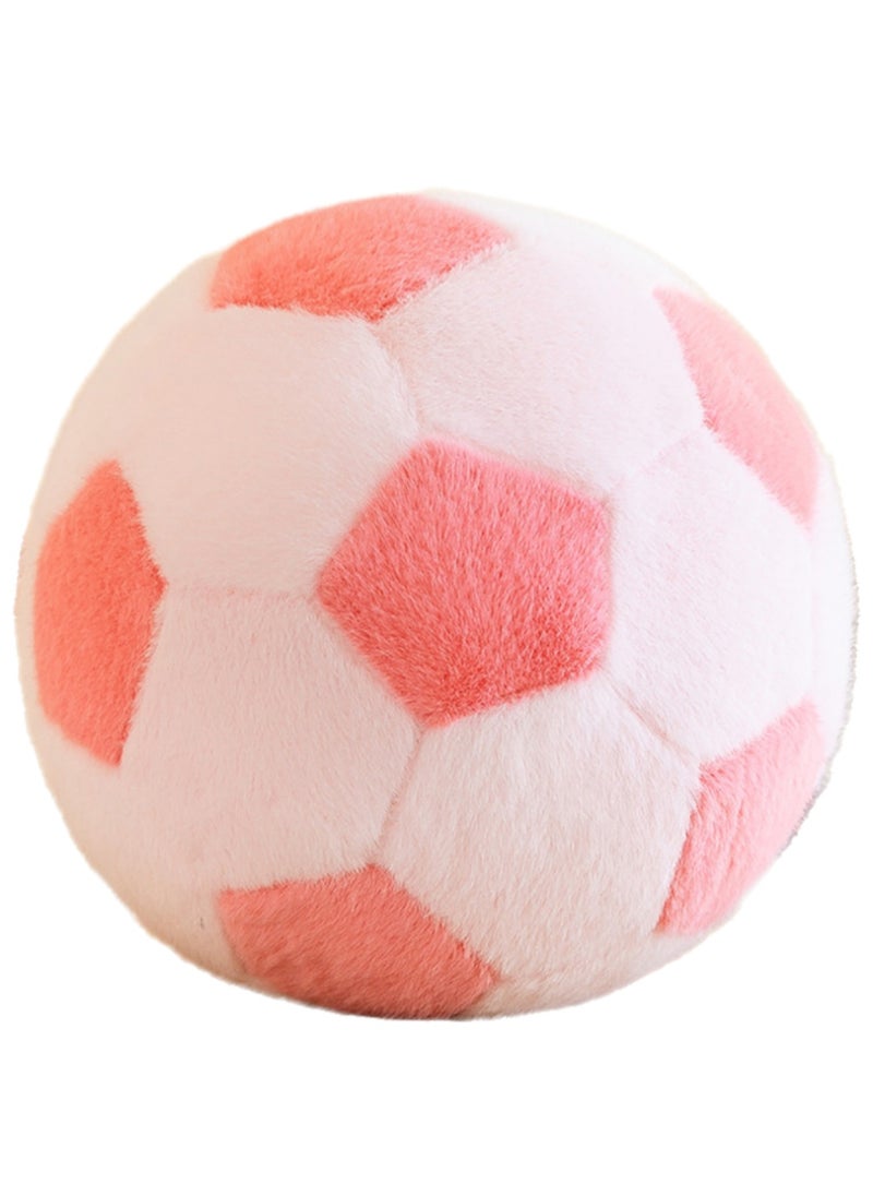 25 CM Football Shape Plush Toy Soft Stuffed Cute Doll For Girls And Boys All Ages Gift（Style C）