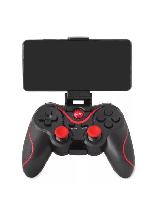 Wireless Gaming Controller, PC Game Controller Gamepad, Bluetooth Game Joystick Compatible with Android IOS Mobile Phone TV CP VR, BT Mobile Joypad Plug and Play