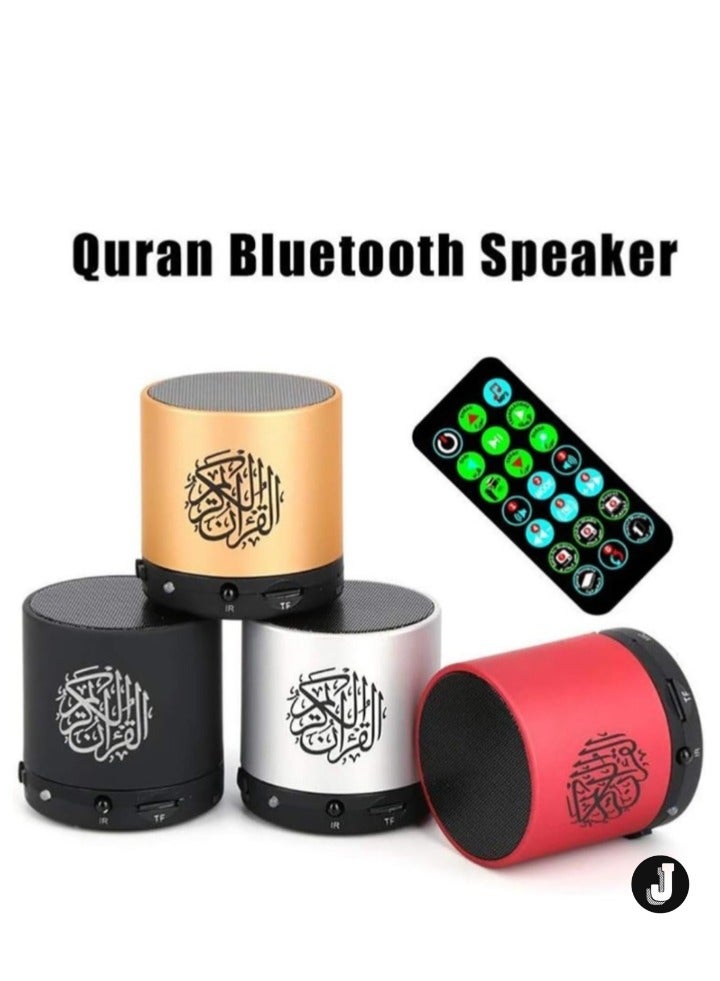 NEW Portable Quran Speaker MP3 Player – 8GB Storage, TF Card Support, FM Radio, with Remote Control for Easy Navigation