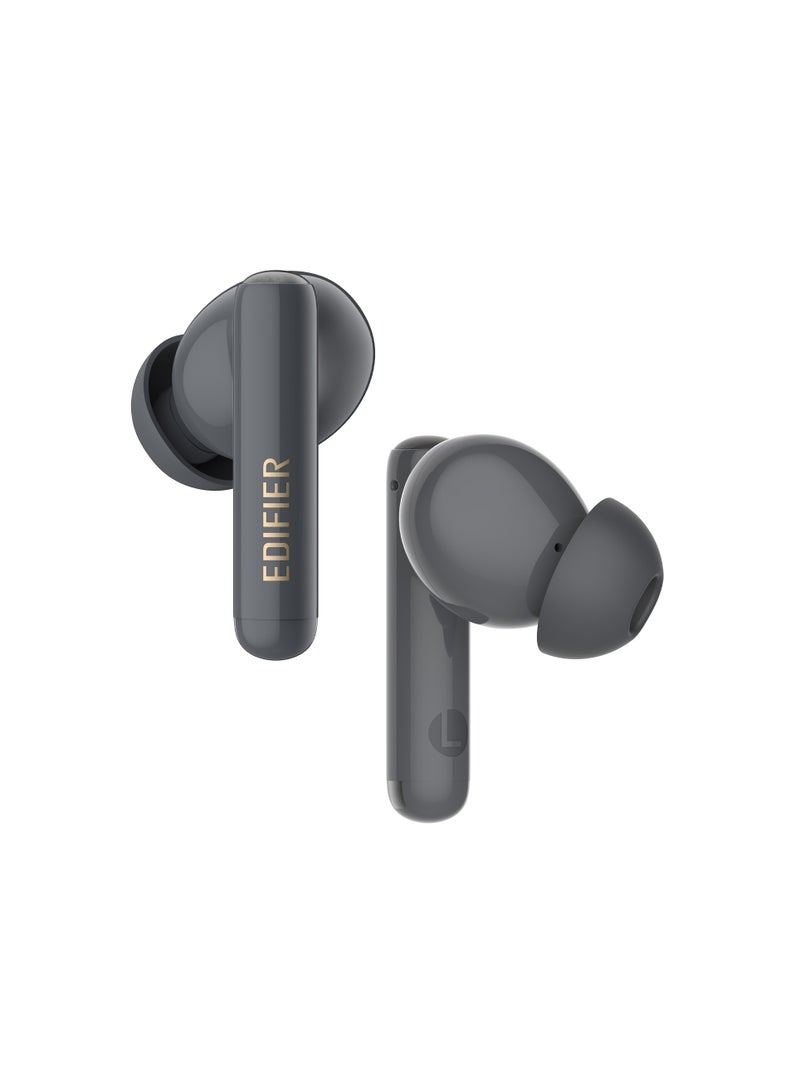X5 pro Active Noise Cancelling Bluetooth Earbuds, 31H Playtime, AI-Enhanced Calls, Fast Charge, IP55 Waterproof, Powerful bass, Low Latency Game Mode Grey