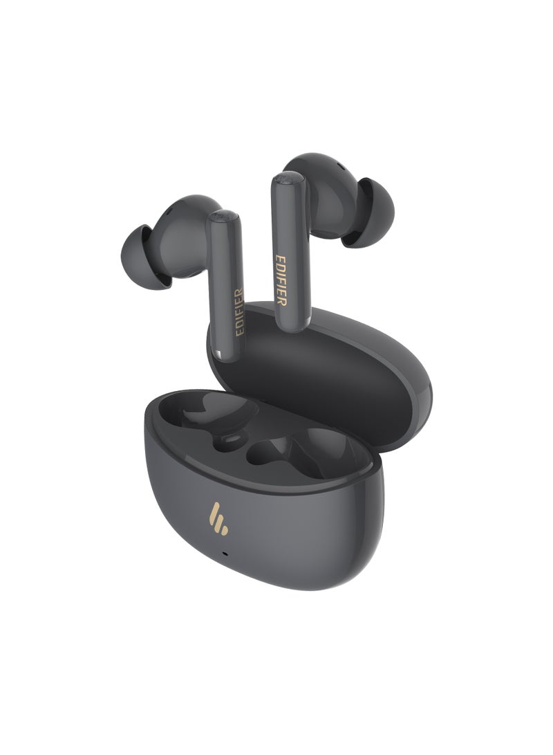 X5 pro Active Noise Cancelling Bluetooth Earbuds, 31H Playtime, AI-Enhanced Calls, Fast Charge, IP55 Waterproof, Powerful bass, Low Latency Game Mode Grey
