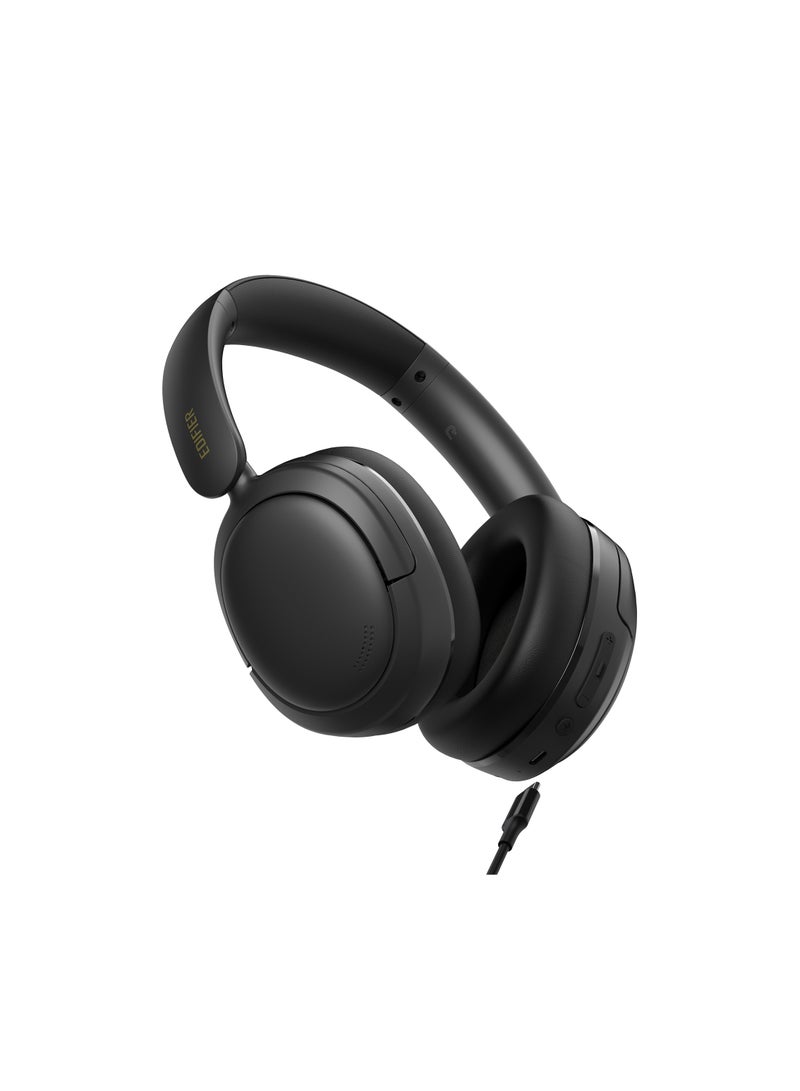 Wireless Over-Ear Bluetooth Headphones – Bluetooth 5.4, Foldable & Lightweight, 45H Battery Life, 40mm Drivers, Low Latency Black