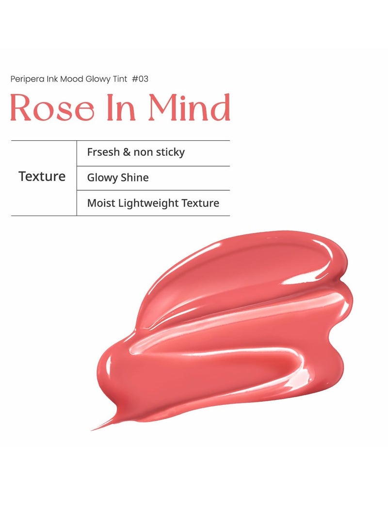 Peripera Ink Mood Glowy Tint (03 ROSE IN MIND (NEW))