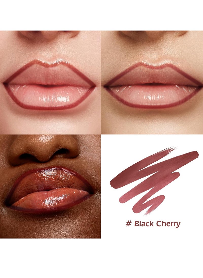 KIMUSE Peel Off Lip Liner Stain, Long Lasting Lip Tint Stain Peel Off, Waterproof, Transfer-Proof, Highly Pigmented Color Peel Off Lip Stain Liner, Matte Finish