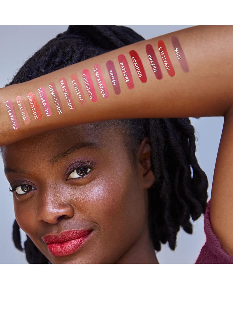 jane iredale Beyond Matte Lip Fixation Lip Stain | Long-Lasting Liquid Lipstick with Matte Finish | Conditions and Protects | Vegan & Cruelty-Free