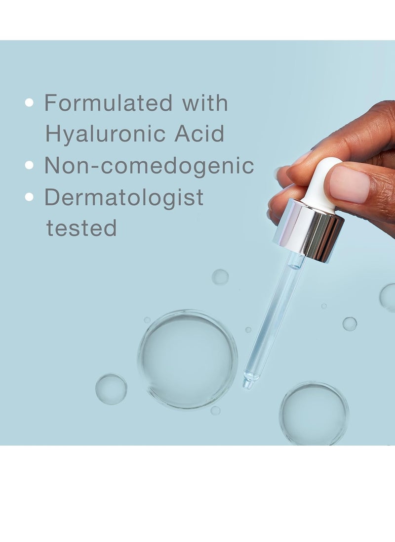 Neutrogena Hydro Boost Glow Booster Primer & Serum, Hydrating & Moisturizing Face Serum-to-Primer Hybrid, Infused with Purified Hyaluronic Acid & Designed to Instantly Hydrate, 1.0 fl. Oz