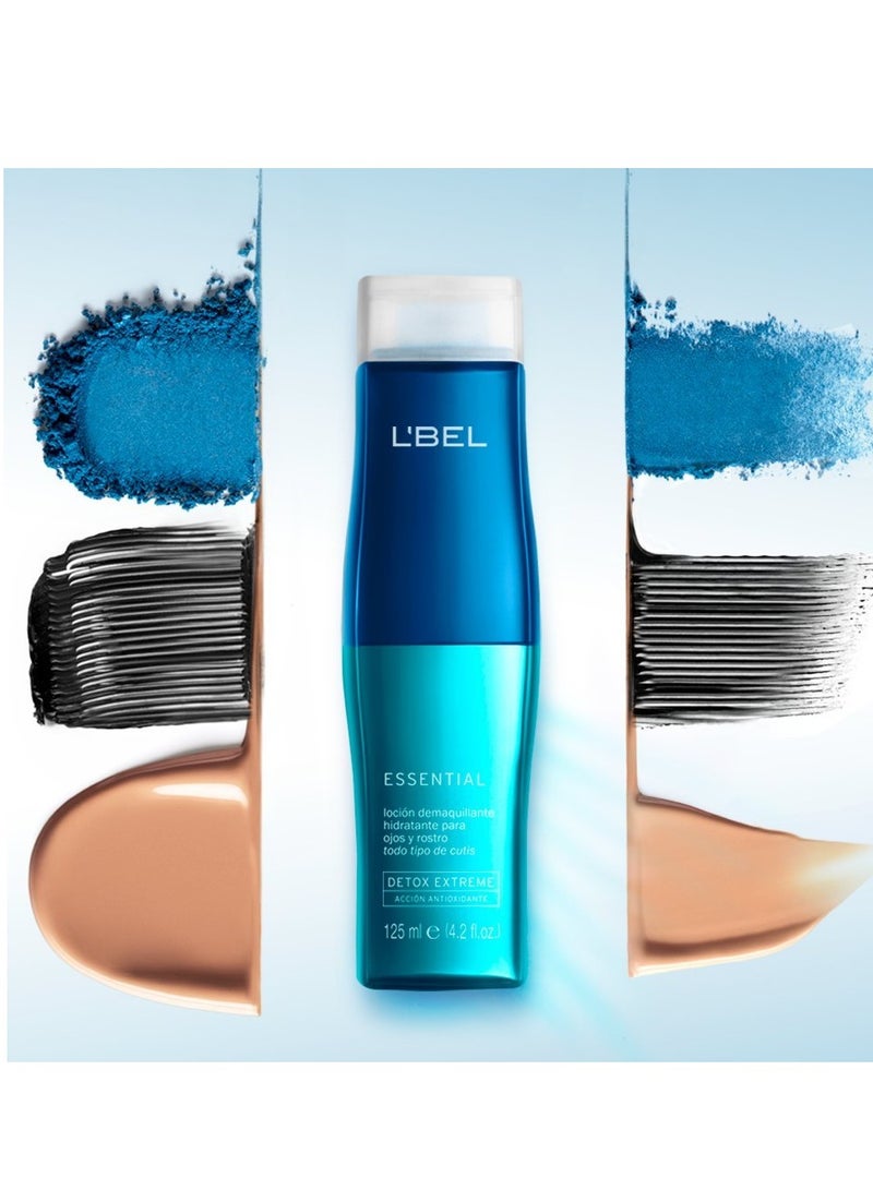 L'Bel Essential Moisturizing Eye and face Makeup Remover Lotion for All Skin Types