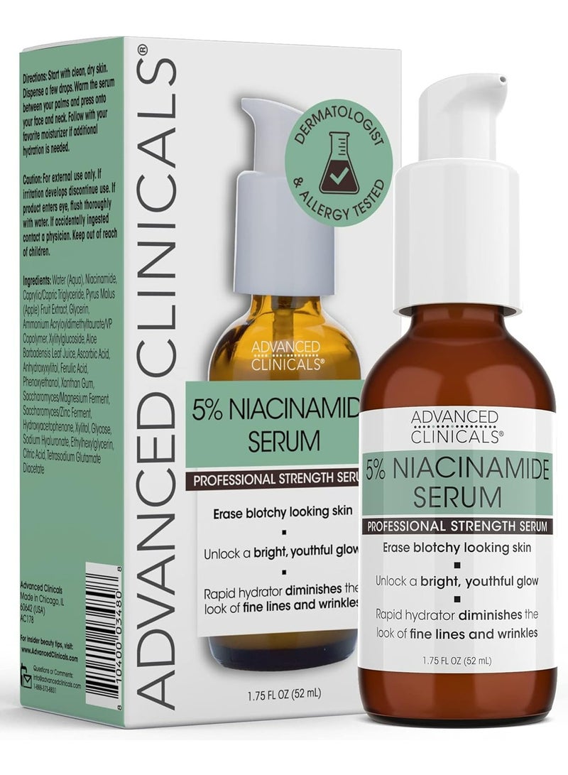 5% Niacinamide Serum Professional Strength 52 ML