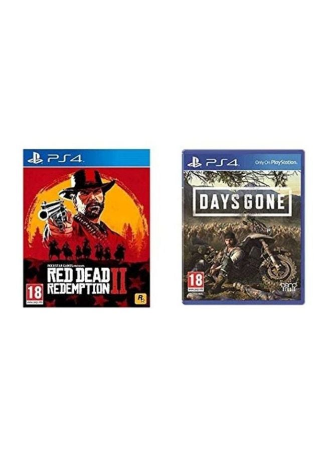 Red Dead Redemption II + Days Gone - Adventure - PlayStation 4 (PS4)