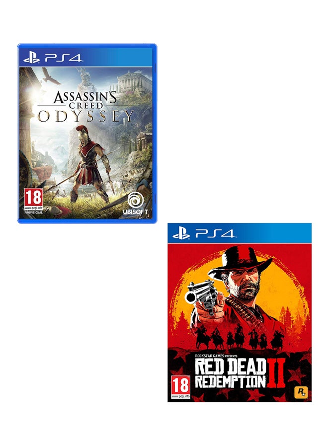 Assassin's Creed Odyssey + Red Dead Redemption 2 - PlayStation 4 (PS4)