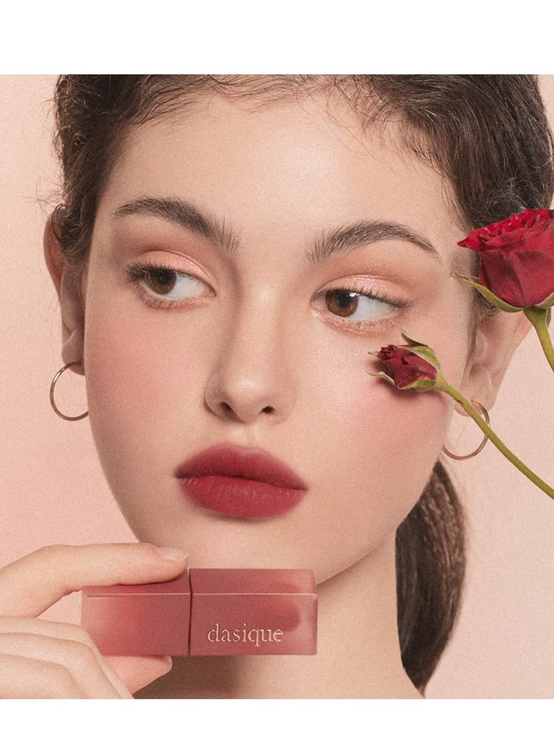 dasique Cream De Rose Tint (15 Crush Berry) | AMAZON US ONLY | Velvet Cream Matte Lip Stain, Infused with Rose Water | Vegan