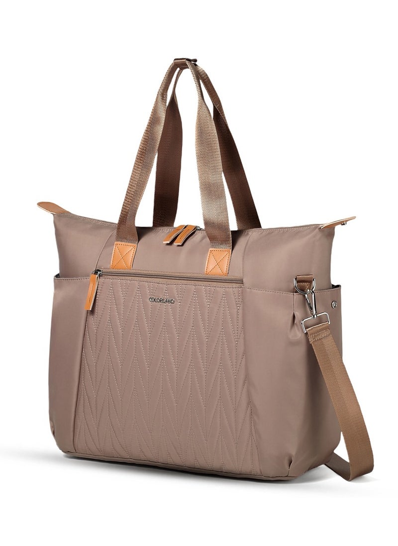 Little Story Zurich Pack and Go Baby Travel Diaper Bag - Beige