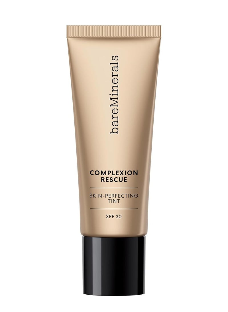 bareMinerals Complexion Rescue Tinted Moisturizer for Face with SPF 30 + Hyaluronic Acid, Hydrating Tinted Mineral Sunscreen for Face, Skin Tint, Vegan Vanilla 02