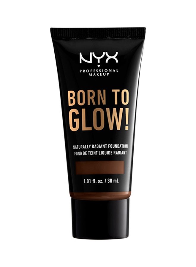 Born To Glow! Naturally Radiant Foundation Warm Walnut