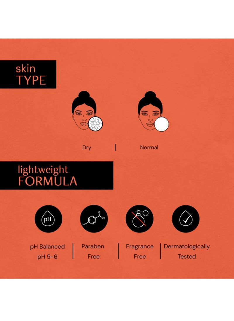 Deconstruct Brightening Sunscreen SPF 50+ And PA++++ | 8 hours Long Lasting Dewy Sunscreen | For Dry Skin | Water Resistant, No White Cast, Quick Absorbing | For Women and Men | 50gm
