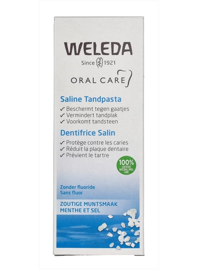 Natural Salt Toothpaste, 2.5 Ounce (Pack of 1)