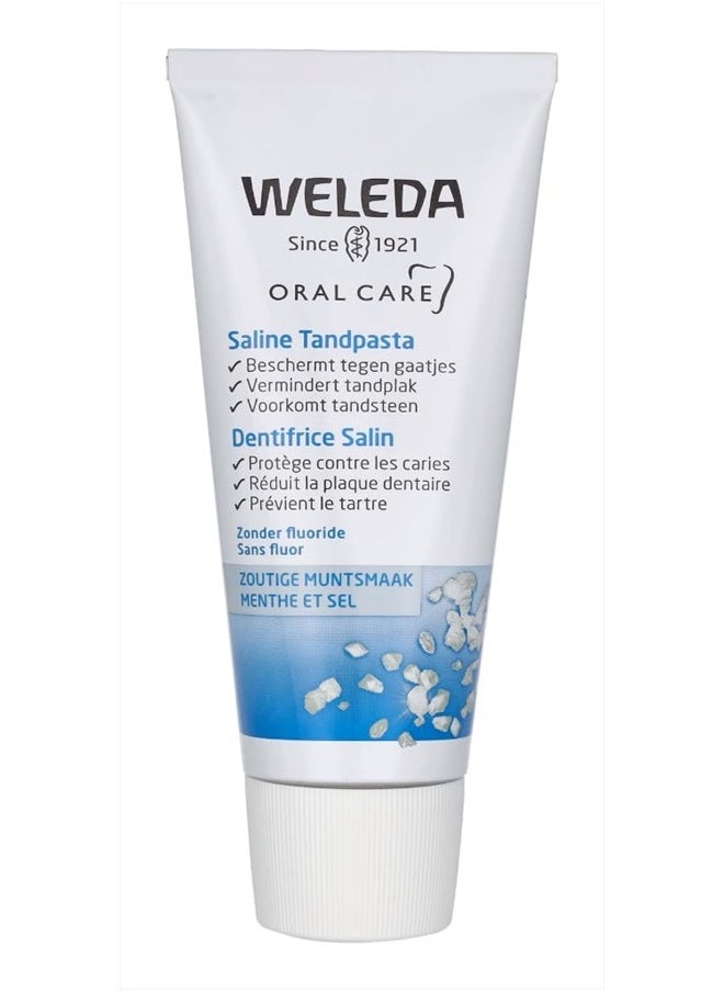 Natural Salt Toothpaste, 2.5 Ounce (Pack of 1)