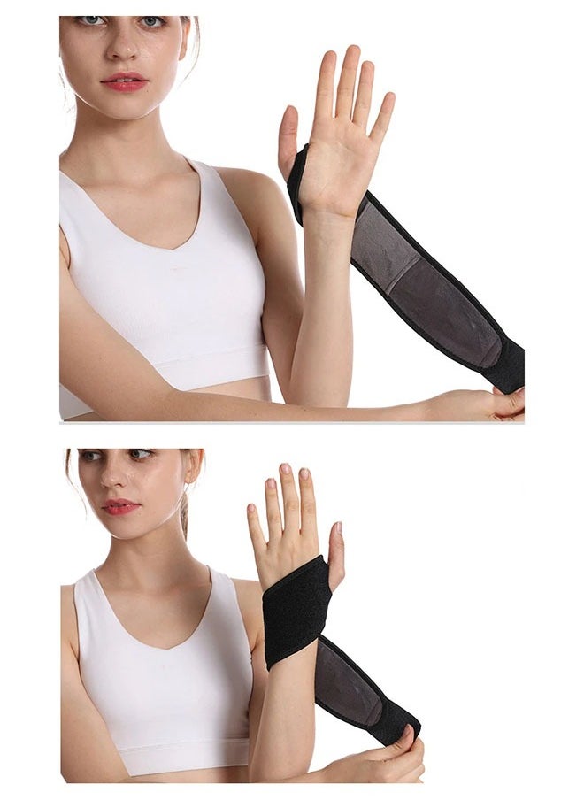 Wrist Heated Brace Wrist Warmer Wrap With 3 Heat Settings For Carpal Tunnel Syndrome, Arthritis, Tendonitis, Joint Pain Soreness