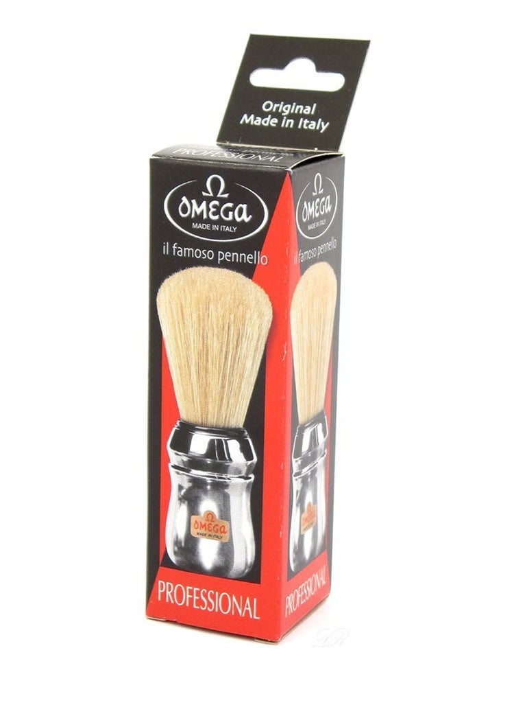 Omega Professional shaving brush Chrome