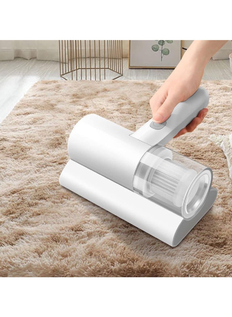 Mattress Vacuum Cleaner,Handheld UV Bed Vacuum,Mite Removal Instrument Wireless Mite Remover Cleaning Machine for Pillows, Sheets, Mattresses, Sofas, Plush Toys and Other Fabric Surfaces