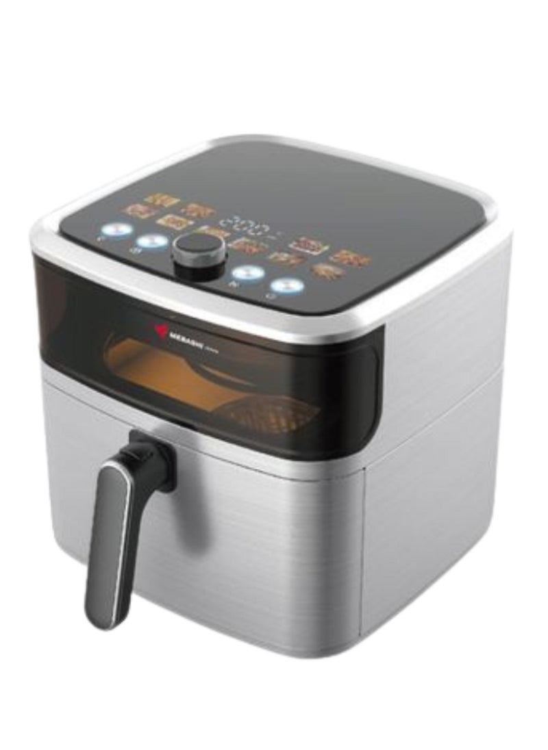 Air Fryer With Digital Touch Screen 8 Ltr