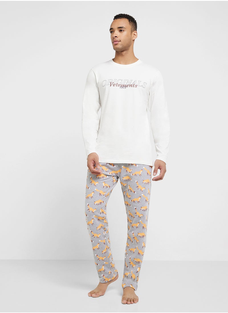 Nightwear All Over Print Jogger