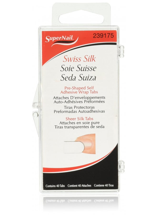 Swiss Silk Wrap Self-Adhesive Tabs, 40 Count