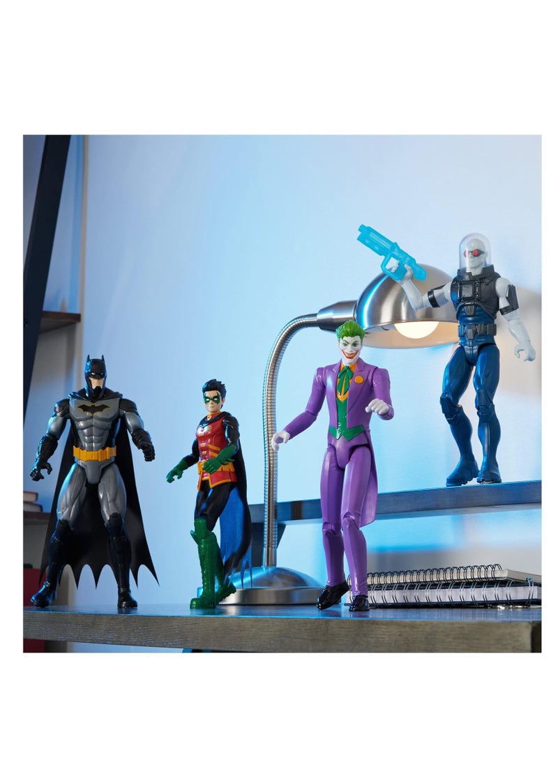 DC Batman and Robin vs. The Joker and Mr. Freeze Action Figures