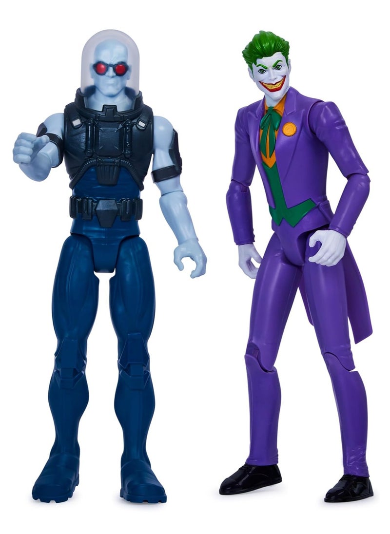 DC Batman and Robin vs. The Joker and Mr. Freeze Action Figures