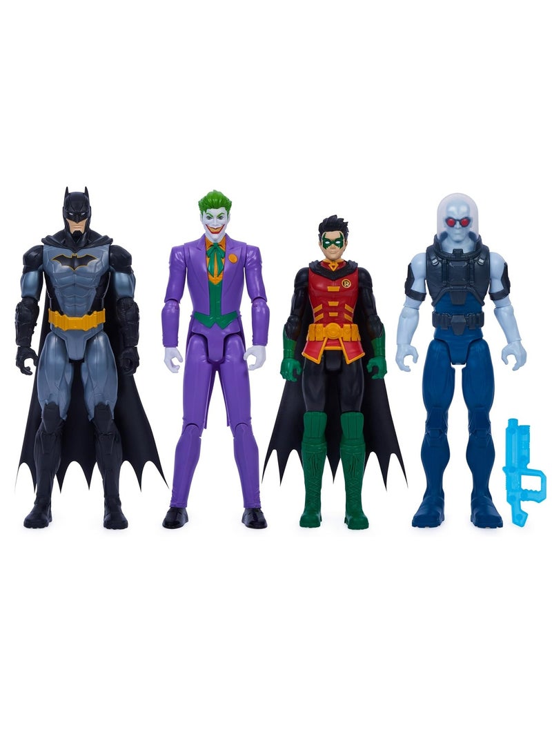 DC Batman and Robin vs. The Joker and Mr. Freeze Action Figures