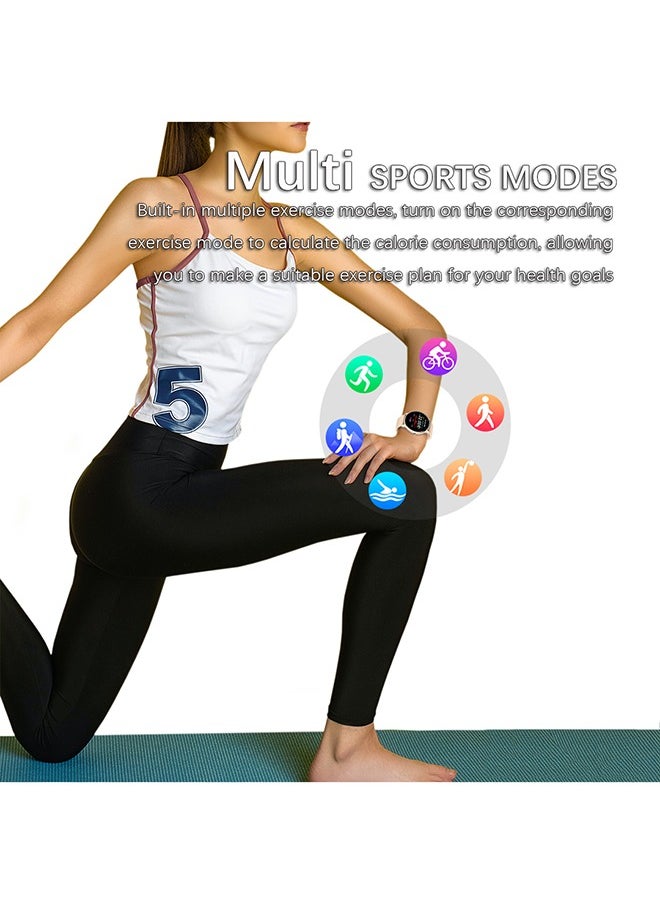 Smart Watch for Women Men,Fitness Tracker with Heart Rate Sleep Monitor IP67 Waterproof 1.28