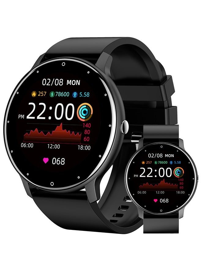 Smart Watch for Women Men,Fitness Tracker with Heart Rate Blood Pressure Blood Oxygen Sleep Monitor IP67 Waterproof 1.28