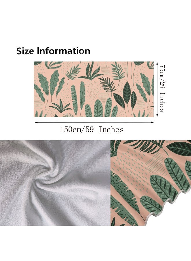 Ultra-Fine Microfiber 3D Quick-Dry Beach Towel