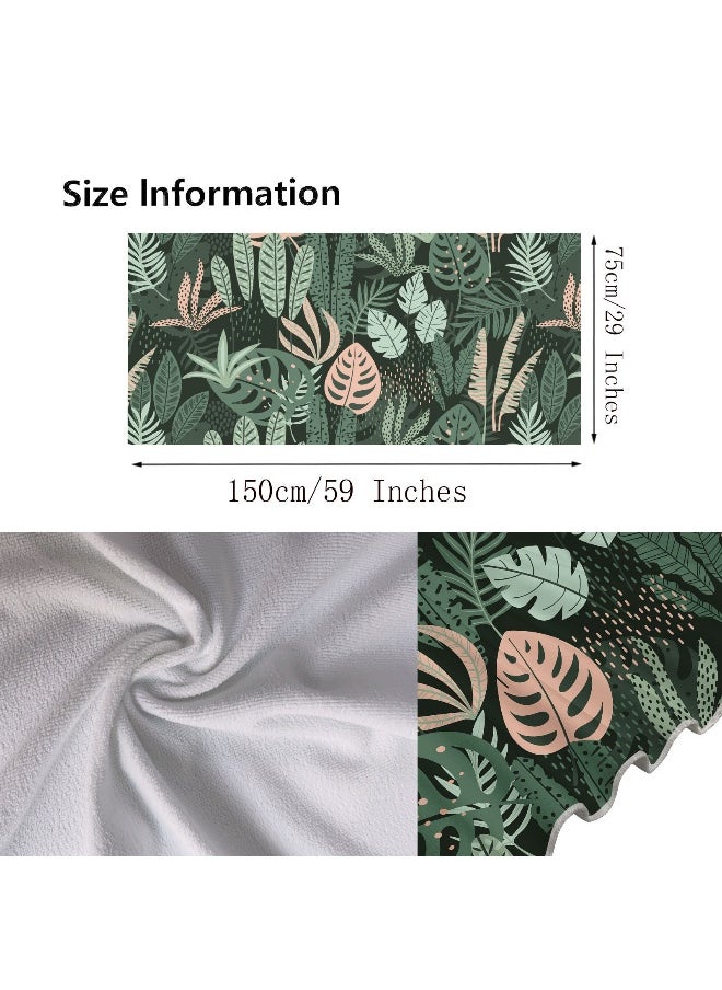 Ultra-Fine Microfiber 3D Quick-Dry Beach Towel