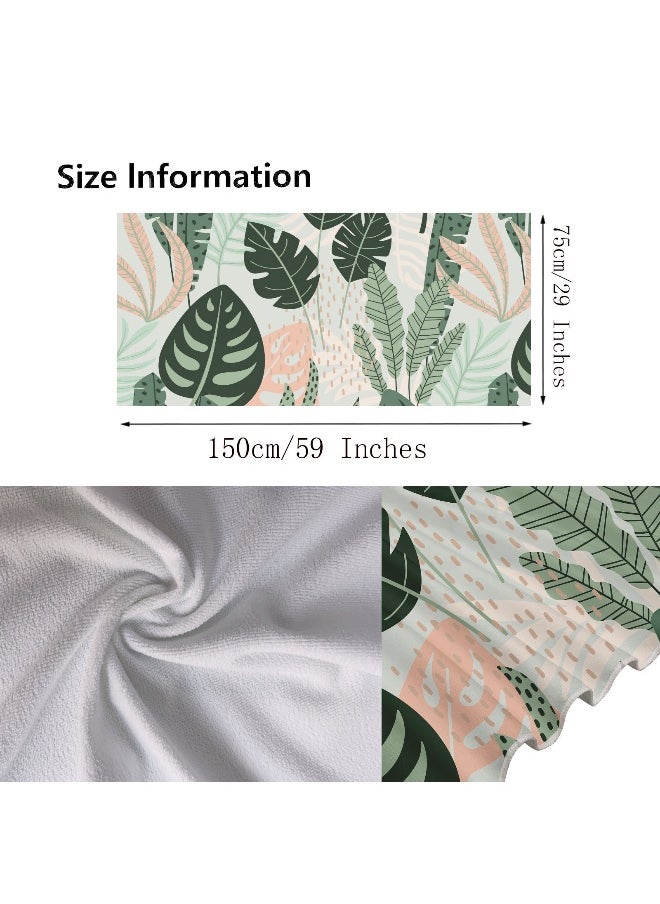 Ultra-Fine Microfiber 3D Quick-Dry Beach Towel