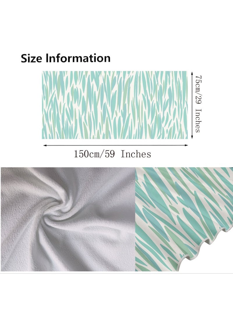 Ultra-Fine Microfiber 3D Quick-Dry Beach Towel