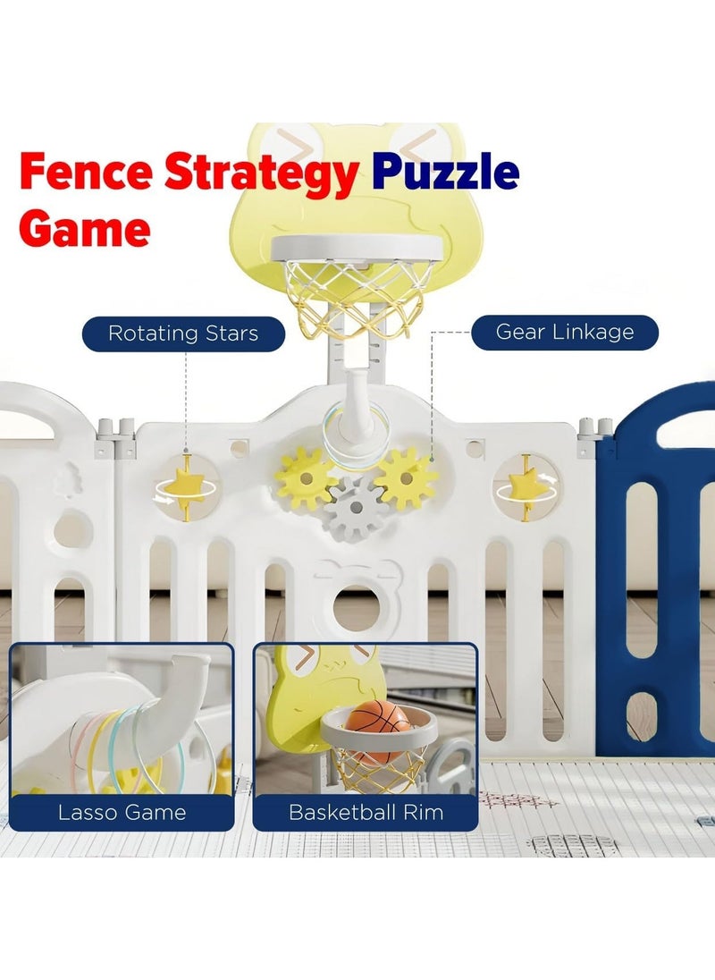 Wide useful Baby Playpen, Versatile playpen for babies & toddlers Stylish Baby Playpen Fence (120 * 120cm)