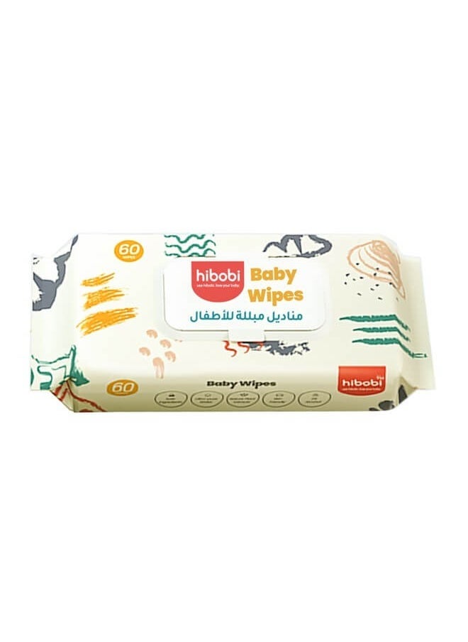 Natural Care Sensitive Baby Wipes 6 Packs of 60 Wipes (360 Wipes)