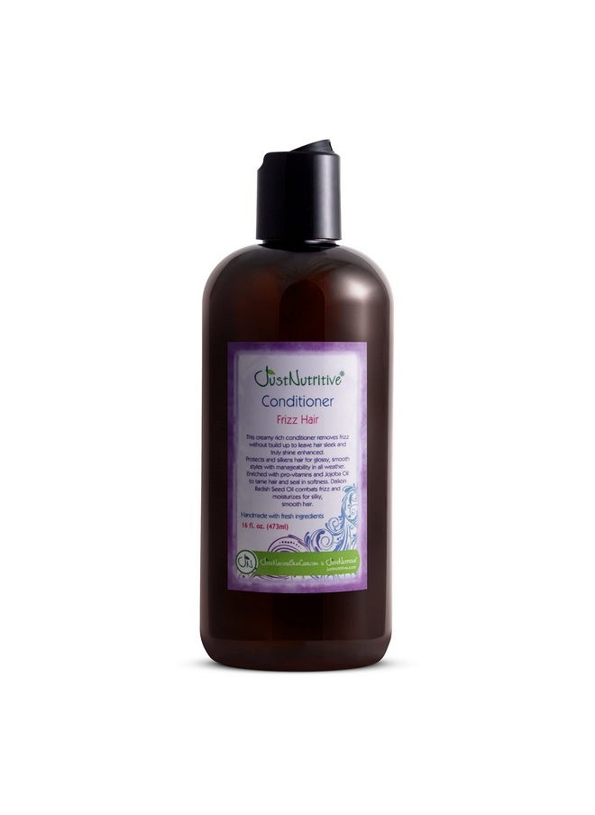 Frizz Hair Conditioner | Anti-Frizz Hair Treatment | Hydrating Conditioner For Dry, Damaged Hair | Organic Hair Conditioner For Men And Woman 16 Fl Oz