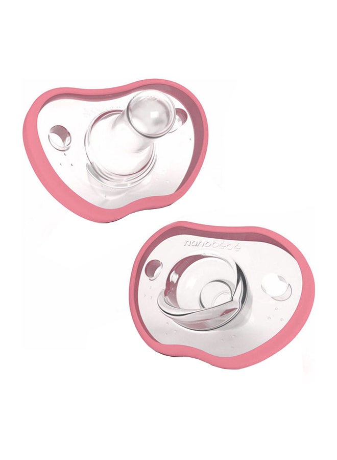 Flexy Pacifier, Pack Of 2, 0-3M - Pink