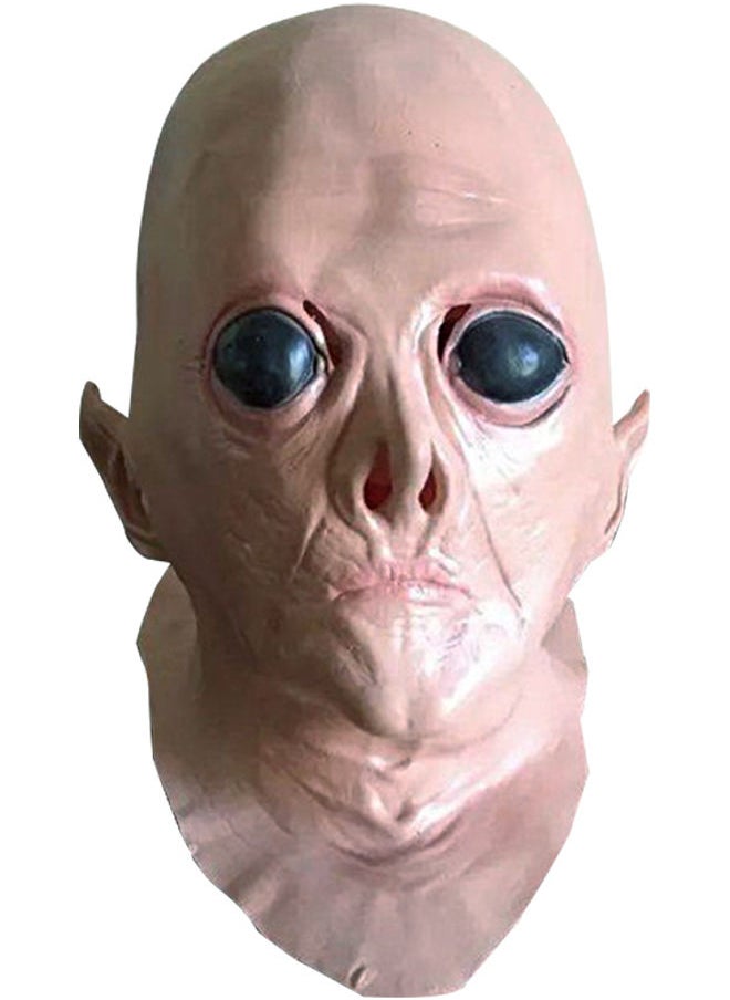 Realistic UFO Alien Mask Beige 25.0x20.0x3.0mm