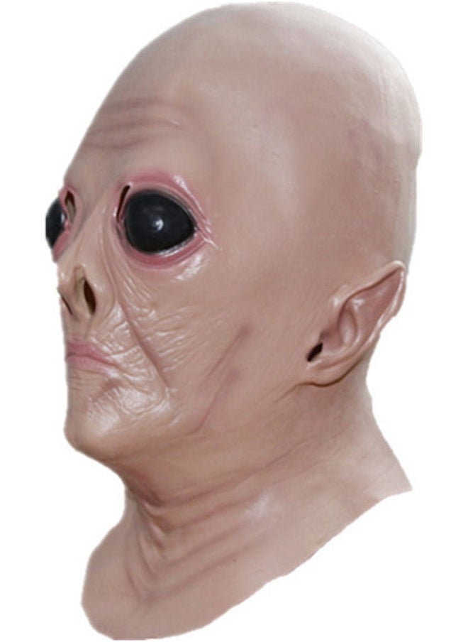 Realistic UFO Alien Mask Beige 25.0x20.0x3.0mm