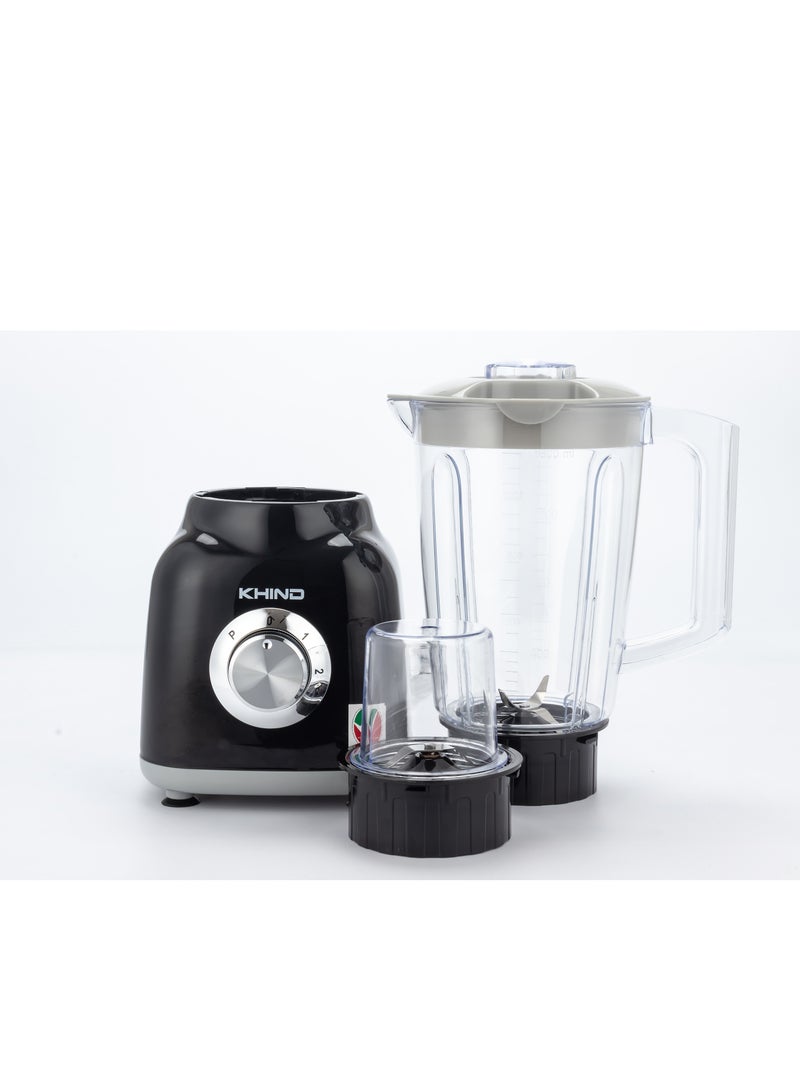 Blender, Complete With a 1.5L Jar And The Convenience Of 2-Speed Settings. In addition, it comes equipped with a 0.6L dry miller jar 1.5 L 400 W BL1542 Black