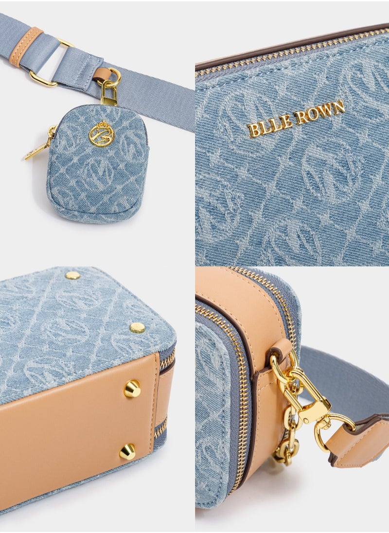 New Arrival Women's Luxury Handbags 2pcs Bag Set With Coin Purse Free Elegant Ladies Crossbody Bag Shoulder Bag Gifts For Women