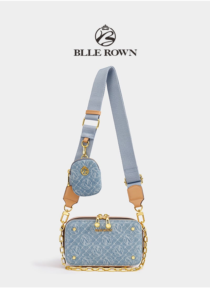 New Arrival Women's Luxury Handbags 2pcs Bag Set With Coin Purse Free Elegant Ladies Crossbody Bag Shoulder Bag Gifts For Women