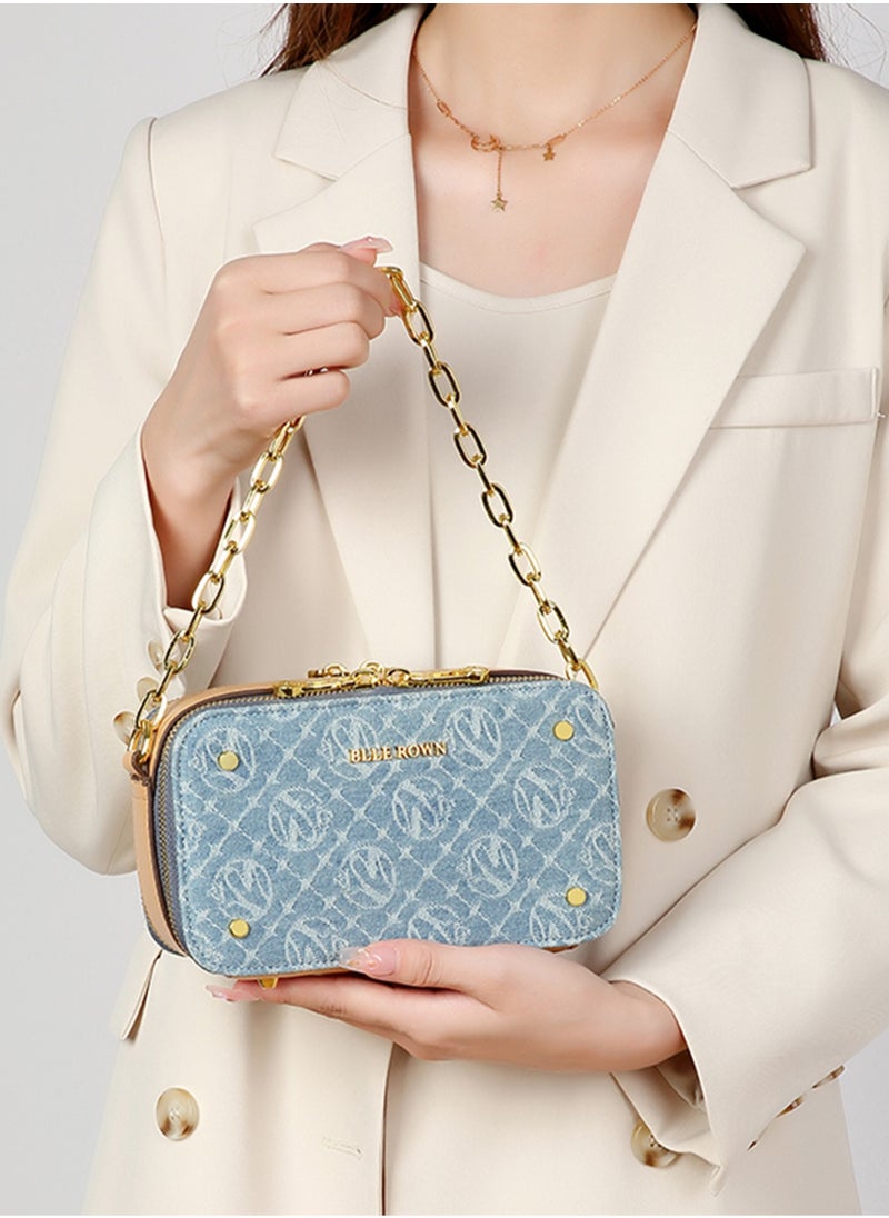 New Arrival Women's Luxury Handbags 2pcs Bag Set With Coin Purse Free Elegant Ladies Crossbody Bag Shoulder Bag Gifts For Women