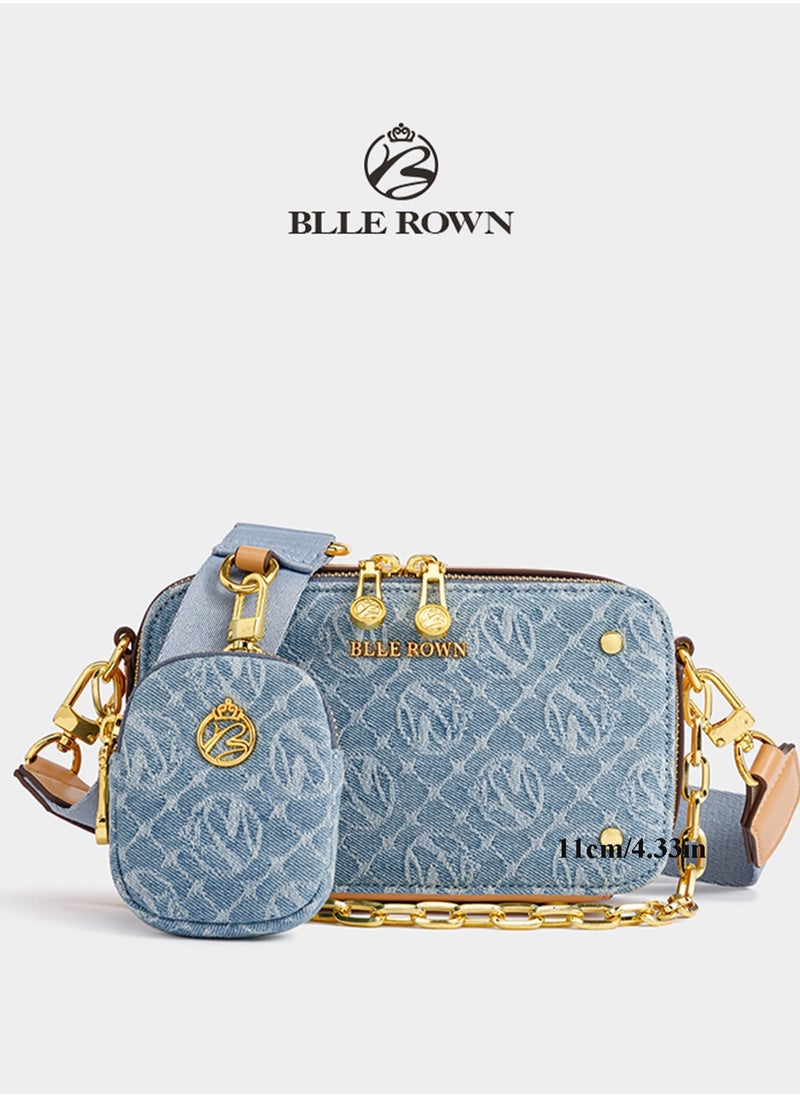 New Arrival Women's Luxury Handbags 2pcs Bag Set With Coin Purse Free Elegant Ladies Crossbody Bag Shoulder Bag Gifts For Women
